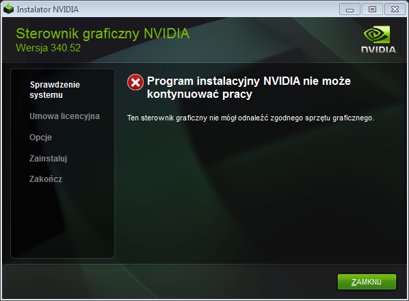 sterowniki do karty graficznej nvidia geforce 315m